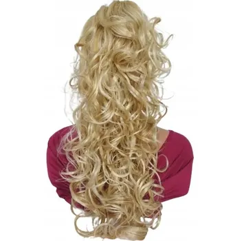 Paruka Příčesek dlouhé syntetické blond vlasy Mona