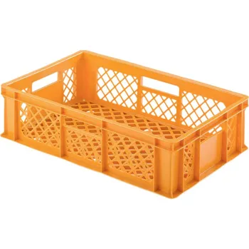 Úložný box Alutec 75090 plastový box , vhodné pro potraviny, (š x v x h) 600 x 154 x 400 mm, oranžová, 1 ks