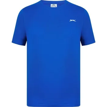 Pánské tričko Slazenger Plain pánské tričko Royal Blue M