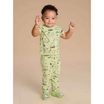 Chlapecké spodní prádlo Sinsay - Dvoudílná pyžamová souprava The Moomins - zelená - 318CX-70X - 318CX-70X-74