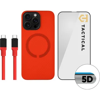 Pouzdro na mobilní telefon Tactical Red Limited Edition Combo pro Apple iPhone 16 Pro Max