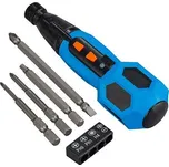 NAREX AS 37-Li HYBRO ruční aku šroubovák 4Nm/10Nm manual, LED světlo, 4ks bitů 65405670