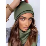 Dámská tepláková čepice VSB ELI olivová