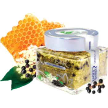 Eurona ZARIANA – Bezinky s bezovým květem v medu Bohemian Medbar 240 g (Bezový květ)