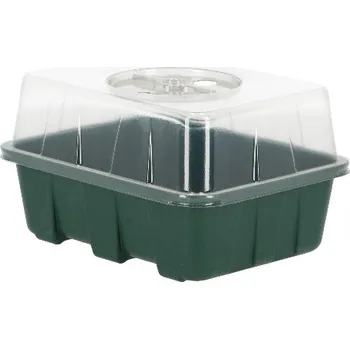 Skleník Skleník pro sazenice ECO, zelený 18x14x6cm, INDOOR|Esschert Design