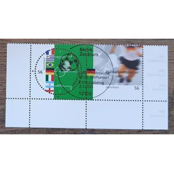 Sběratelství SRN raz. 2258/9 MS ve fotbale, r. 2002