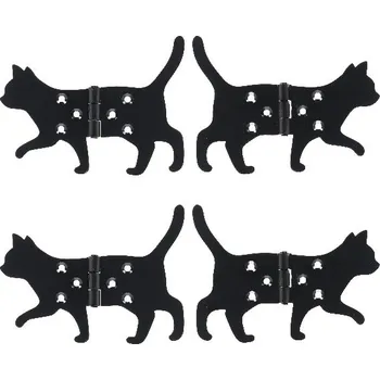 Stavební výplň Pant kočka CAT, černá, 12x0,6x9cm, pravá(č.1)/levá(č.2)|výběr z variant|Esschert Design - produkt č. 2