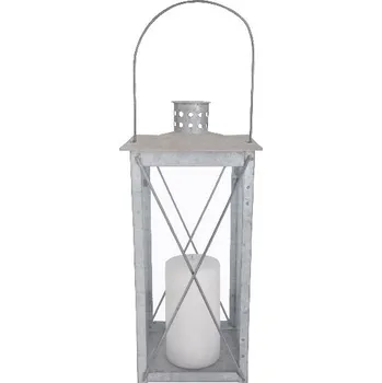 Zahradní dekorace Lucerna zinek 35 cm|Esschert Design