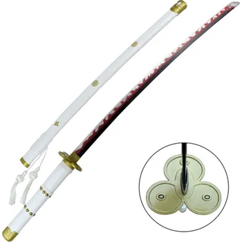 Replika zbraně Katana One Piece Enma bílá
