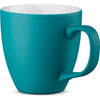 PANTHONY MAT. 450 ml hydroglazovaný porcelánový hrnek - Tyrkysová