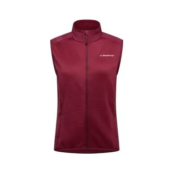 Dámská vesta La Sportiva EXISTENCE VEST Women Redwood/Chalk červená L