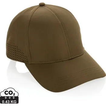 Čepice 6 dílná sportovní kšiltovka Impact z 280g rec. bavlny AWARE™ - Zelená