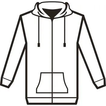 Pánská mikina THC AMSTERDAM WH. Pánská mikina s kapucí a zapínáním na zip - Bílá / M