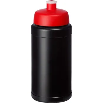 Láhev Baseline® Plus 500 ml lahev se sportovním víčkem - Černá / Červená