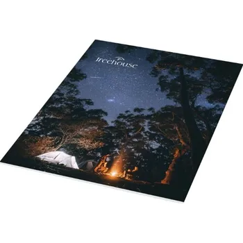 Samolepící bloček Poznámkový blok Desk-Mate® A4 s překrývajícími se deskami - Bílá / 50 stran