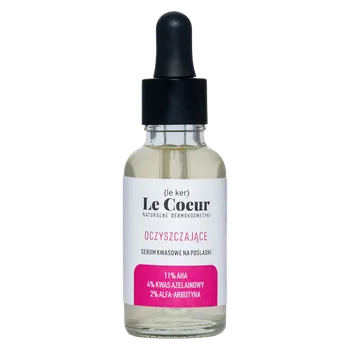 Pleťové sérum Le Coeur čisticí kyselinové sérum na hýždě, 30 ml