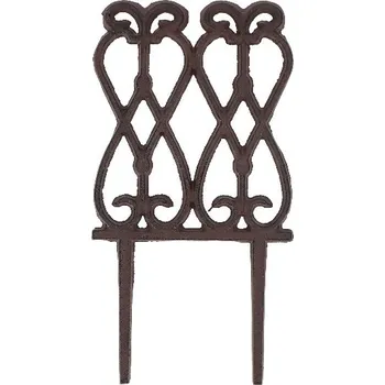 Květináč Plůtek vysoký BUTTERFLY, 14,5x2x27,5cm, hnědá|Esschert Design