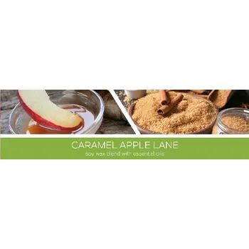 Svíčka Svíčka 0,41 KG CARAMEL APPLE LANE, aromatická v dóze, 3 knoty|Goose Creek