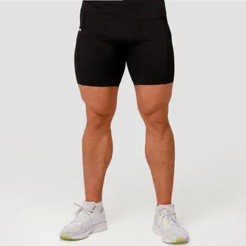 Pánské oblečení Kompresní šortky Mid Black - GymBeam Velikost: XL, Barva: černá