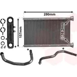 Výměník tepla, vnitřní vytápění VAN WEZEL 21006069