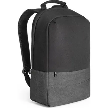 Městský batoh GENOA BPACK. Batoh proti krádeži z 600D recyklovaného polyesteru s vysokou hustotou - Šedá