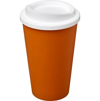 Termohrnek Termo hrnek Americano® 350 ml - Oranžová / Bílá
