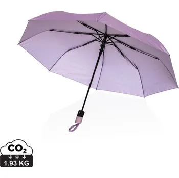 Deštník 21" mini auto-open deštník Impact ze 190T RPET AWARE™ - Lavender