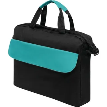 Taška Na Dokumenty Bristol - Černá / Tyrkysová
