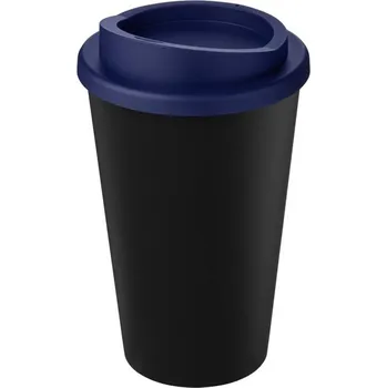 Americano Eco 350 ml recyklovaný kelímek - Černá / Modrá