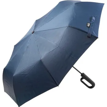 RPET deštník Carabell - Tmavě Modrá