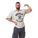 Nebbia Washed bavlnený rag top GOLDEN AGE 788 světle šedý - M