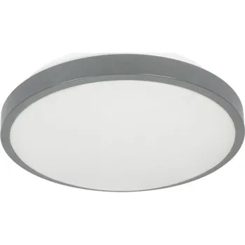 Stropní svítidlo ORNO SELENE CL/2XE27-10MV/G, 2xE27 senzor pohybu, max. 2x60W IP54, průměr 30,5cm, šedá CL/2XE27-10MV/G