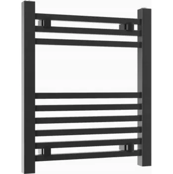 Radiátor ŽEBŘÍKOVÝ RADIÁTOR DO KOUPELNY PROPER 600x500 ČERNÝ
