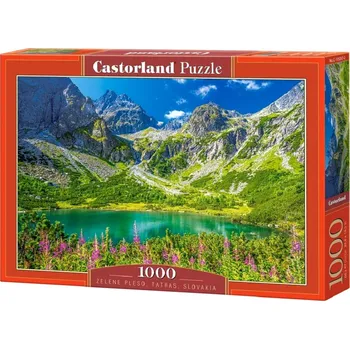 Puzzle Puzzle Castorland 1000 dílků - Zelené pleso, Tatry, Slovensko