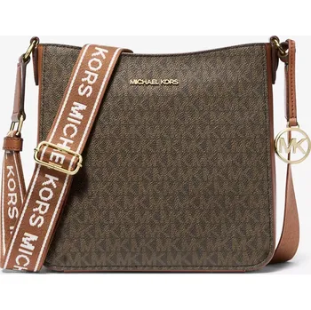 Kabelka MICHAEL KORS dámská kabelka, crossbody Messenger Logo hnědá logová