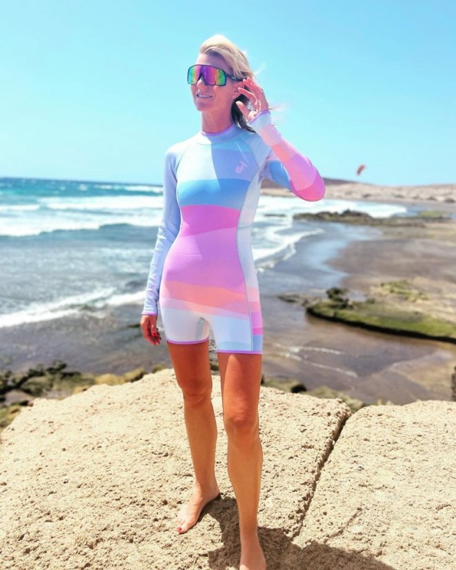 Dámský neopren 2 mm BEJKROLL - Pastel Rainbow 10