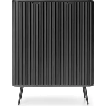 Komoda Komoda Zova 103 cm černá/černý rám