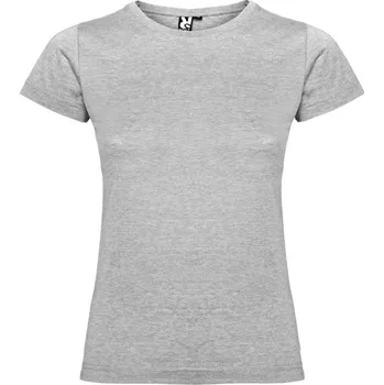 Dámské tričko Jamaica dámské tričko s krátkým rukávem - Melírovaná šedá / M