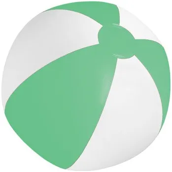 Dětský míč Plážový míč (ø28 cm) Playo - Zelená / Bílá