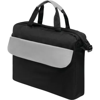 Taška Na Dokumenty Bristol - Černá / Šedá