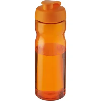 Láhev Sportovní láhev s vyklápěcím víčkem H2O Eco 650 ml - Oranžová / Oranžová