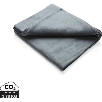 Pikniková deka Fleecová deka v pytlíku - Antracitová