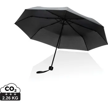 Deštník 20,5" deštník Impact ze 190T RPET AWARE™ - Černá