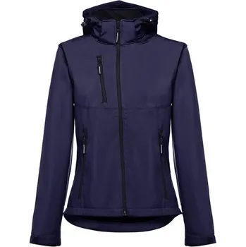 THC ZAGREB WOMEN. Dámská softshellová bunda s páskem - Námořnická Modrá / S