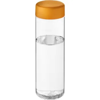 H2O Active® Vibe 850 ml screw cap water bottle - Průhledná / Oranžová