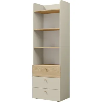 Knihovna Knihovna Yuva R5 béžová/dub