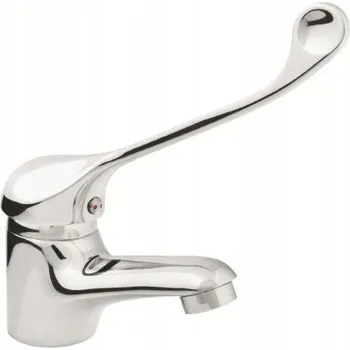 Vodovodní baterie Stojánková umyvadlová baterie Hydroland Joker, stříbrná