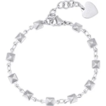 Náramek S'Agapõ Elegantní ocelový náramek Chunky SHK31 + 2 měsíce na vrácení zboží