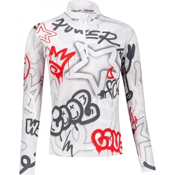 Dámská mikina Dámská funkční termo mikina premium ALTISPORT VOJ/ALW054TER03 ŠEDOČERVENÁ 4XL