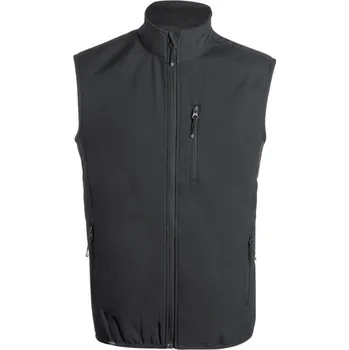 Pánská vesta Rpet Softshellová Vesta Shelles - Černá / XL